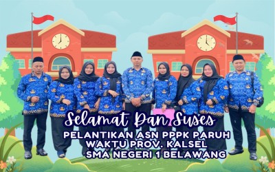 PELANTIKAN PPPK PARUH WAKTU SMAN 1 BELAWANG