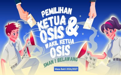 PEMILIHAN KETUA OSIS SMAN 1 BELAWANG TAHUN AJARAN 2026/2027