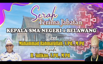 Serah Terima Jabatan Kepala Sekolah